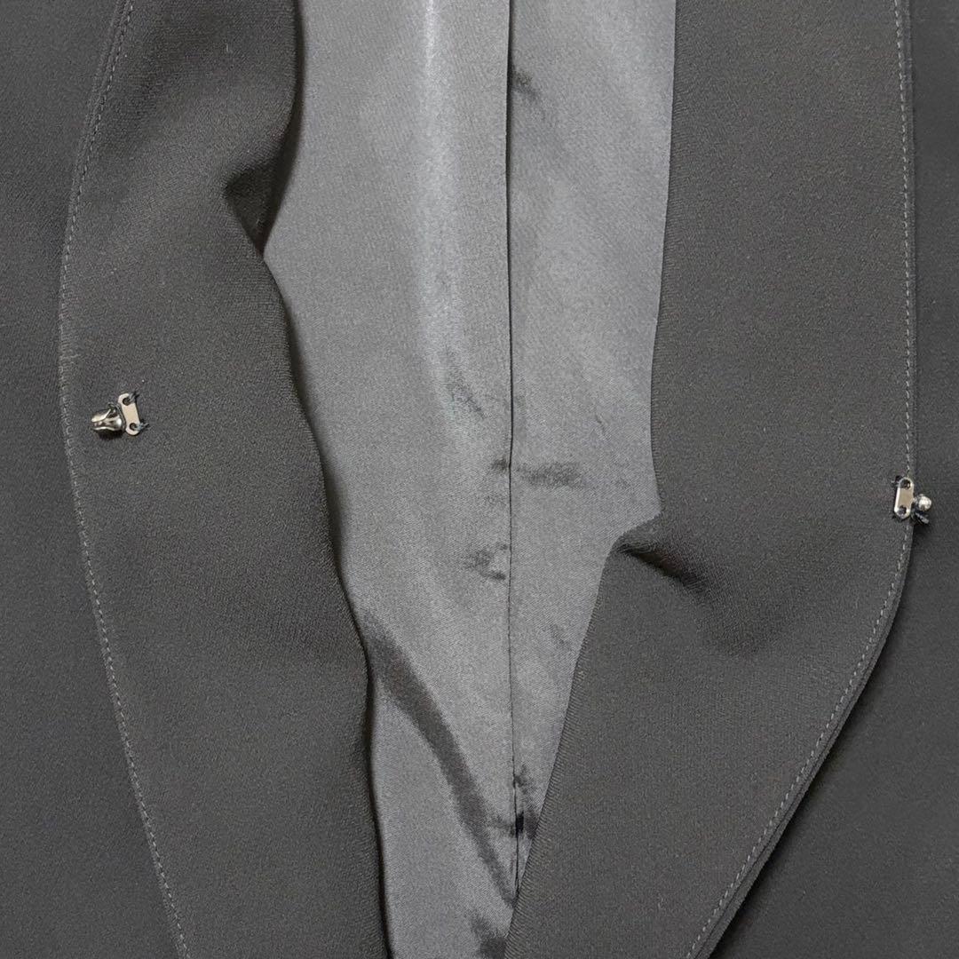 極美品 PLST プラステ 洗える トリアセブレンド ノーカラー パンツスーツ