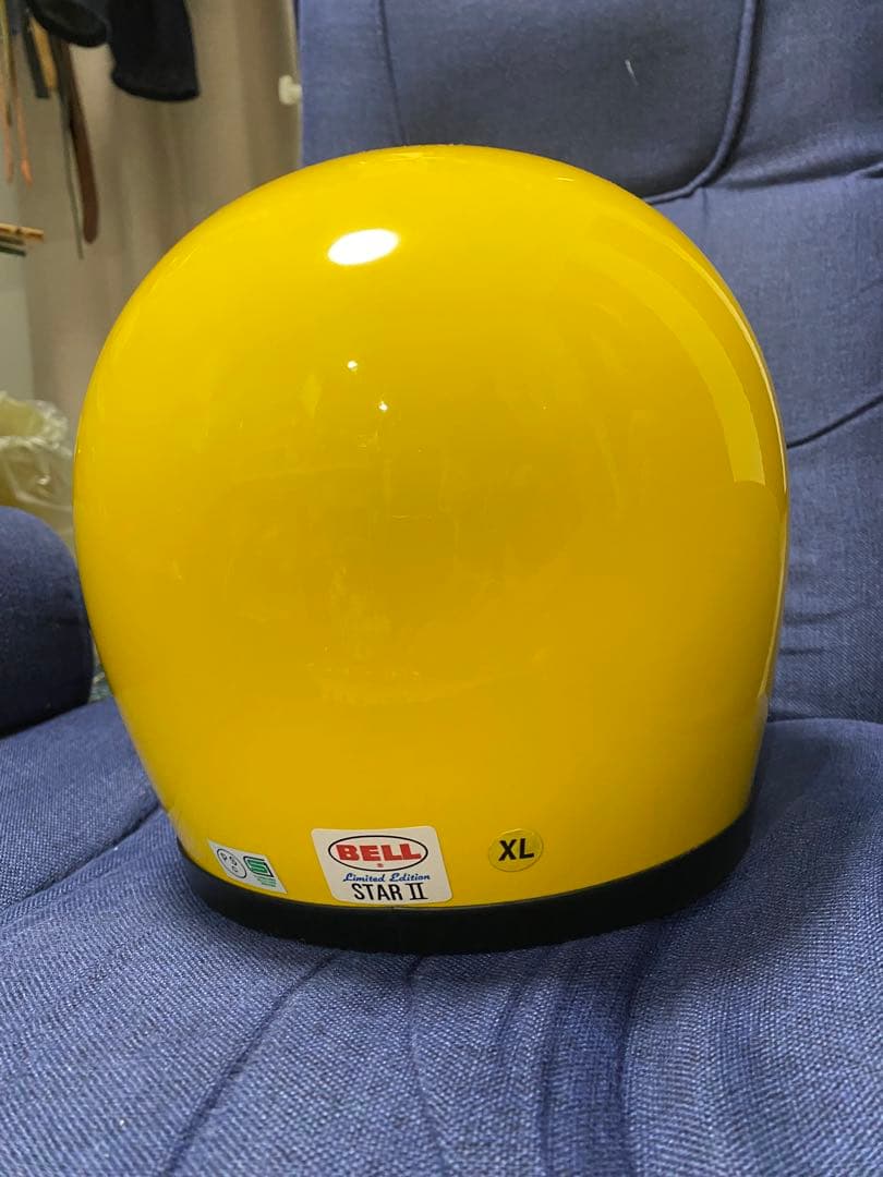 BELL ヘルメット　STARⅡ復刻モデル、イエローXL、新品ピボットキット付き