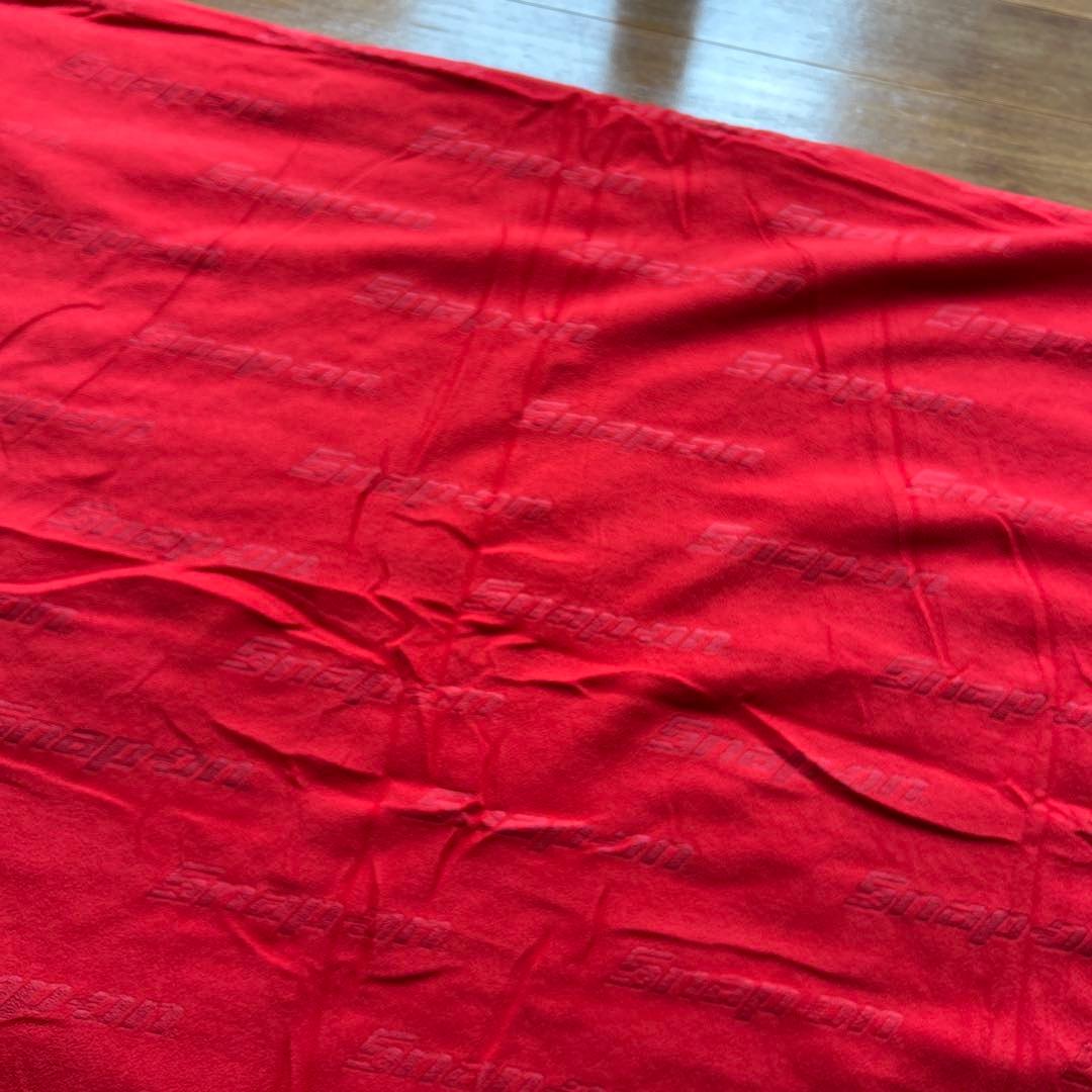 snap-on 赤黒ハーフケット　ブランケット