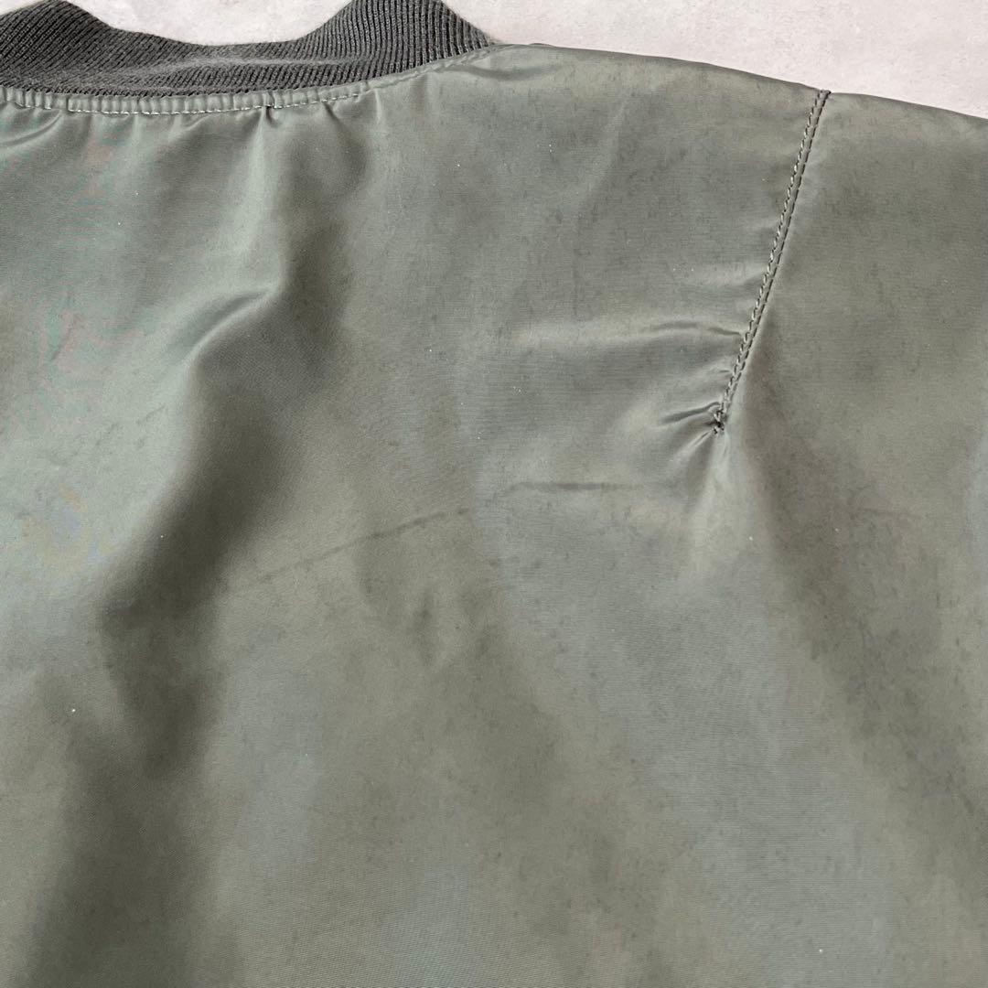 ALPHA INDUSTRIES MA-1 フライトジャケット カーキ XL