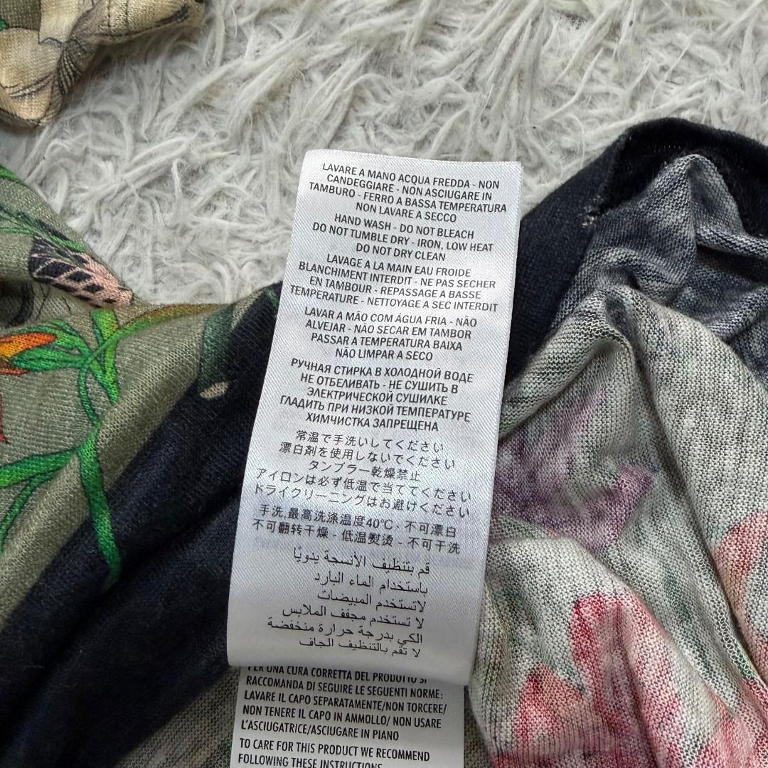 16725✨GUCCI 17AW Flora Snake Print Tシャツ