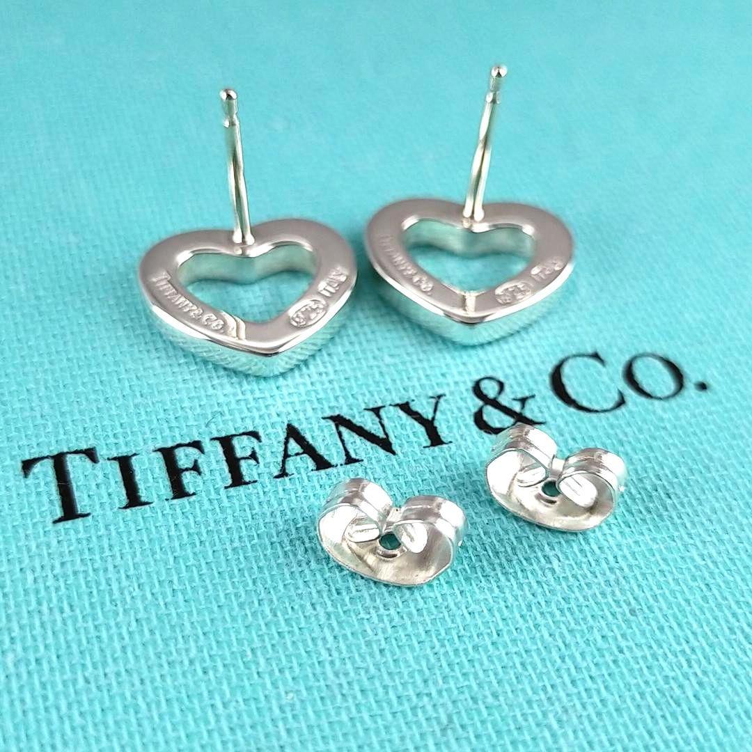 ◆SALE◆【ティファニー】リンク　ハート　ピアス　1958