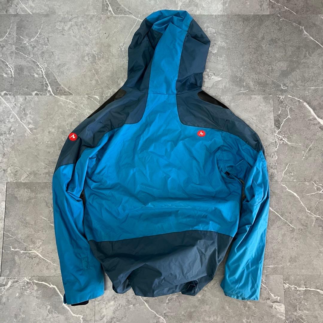 00s Marmot Tech Shell Jacket 青 y2k 撥水