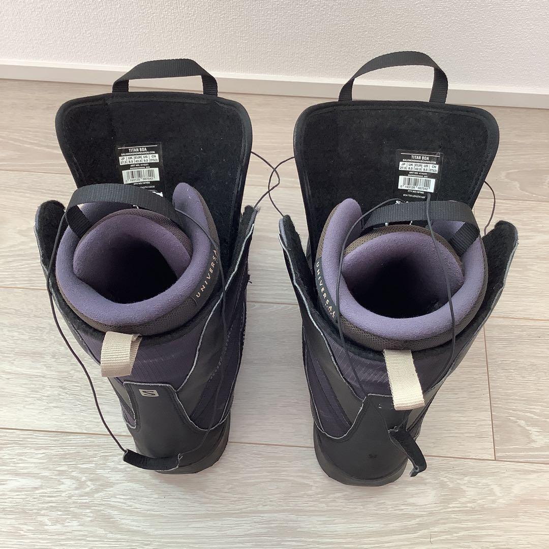 019サロモンSolomon titan boa27.5メンズスノーボードブーツ