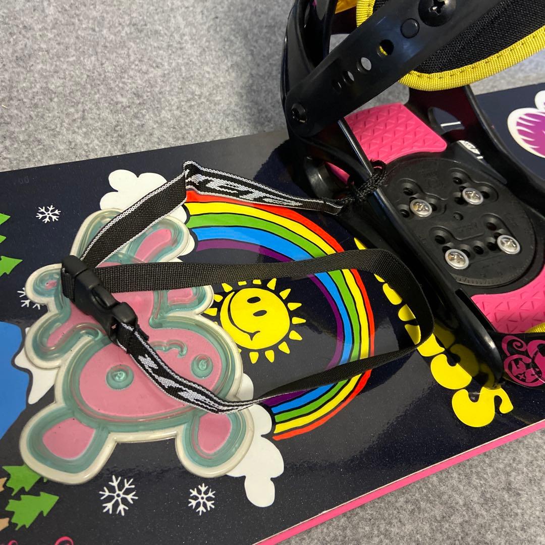 ★子供・初心者向けスノーボード　ヘルメットセット　板swivel 133cm