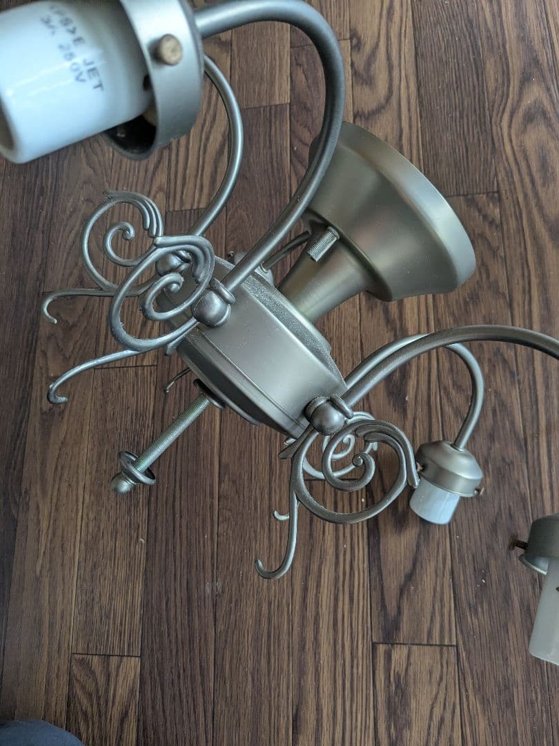 貴重キシマ GEM-6660Cシャンデリア 本体部分のみ（リモコン付）