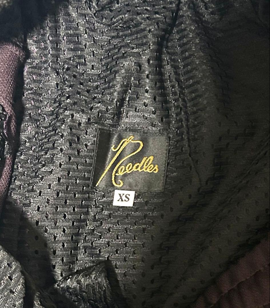 Needles パープル　narrowトラックパンツ