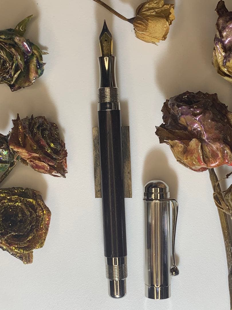 レトロドーム(万年筆)プラチナ老紅木