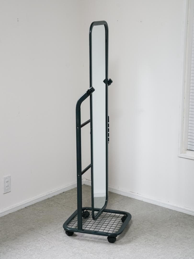 80-90s スタンドミラー 姿見 ミニマル レトロモダン ヴィンテージ