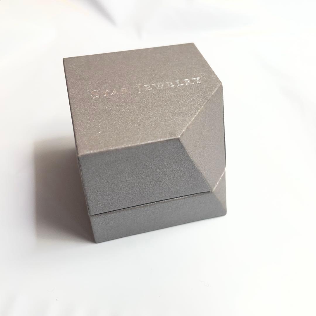 STAR JEWELRY アクアマリンダイヤモンドリング