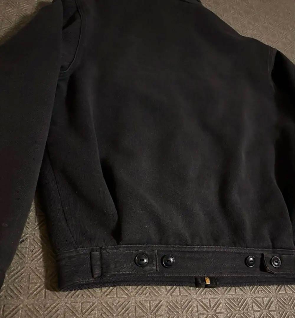 60s ウィップコード コットン ジャケット 墨黒 ブラック 2nd 50s