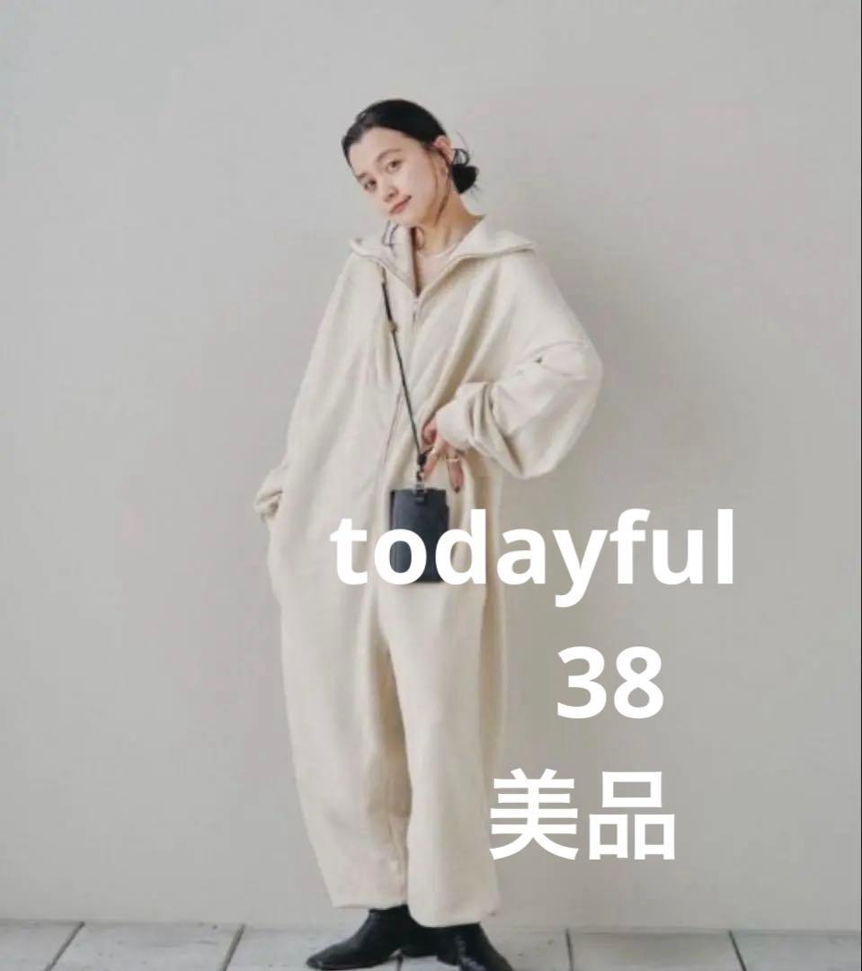 todayful スウェットジップコンビネゾン　38 トゥデイフル