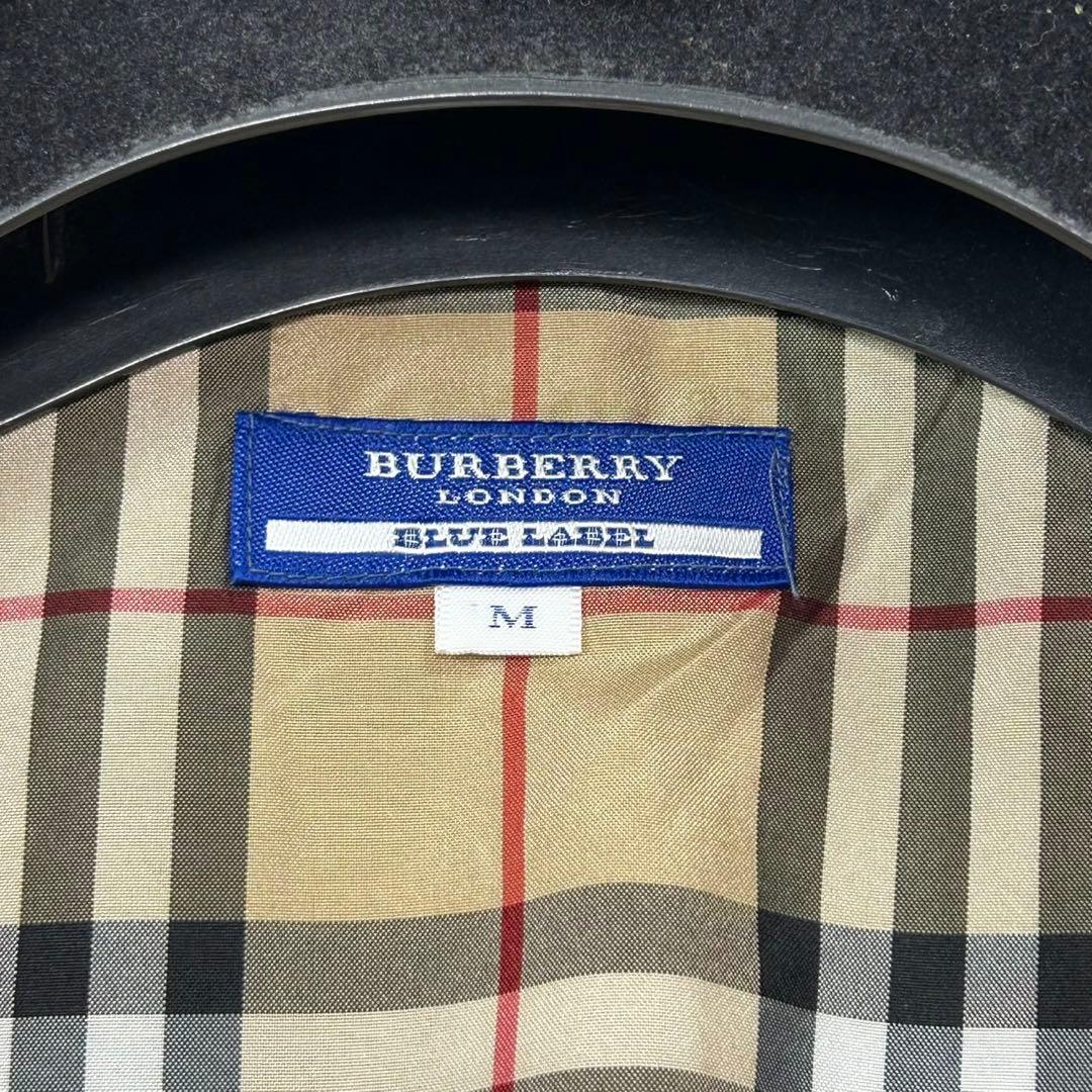 K510 M バーバリー ブルーレーベル ノバチェック柄 ニット レディース