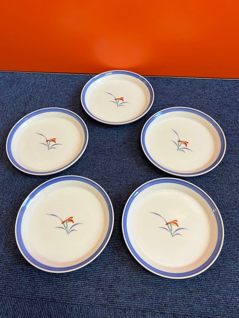 1159 香蘭社　皿　5客　未使用