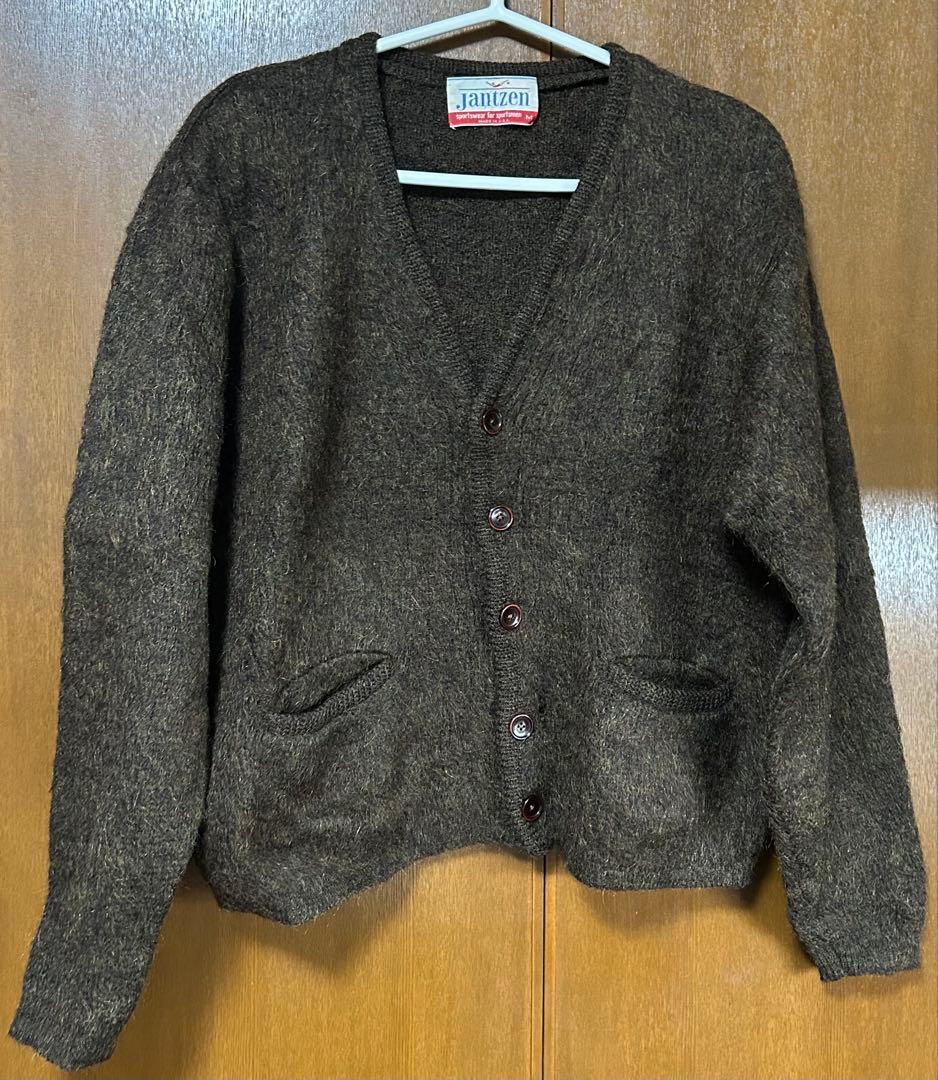 vintage 60s jantzen mohair cardigan モヘア