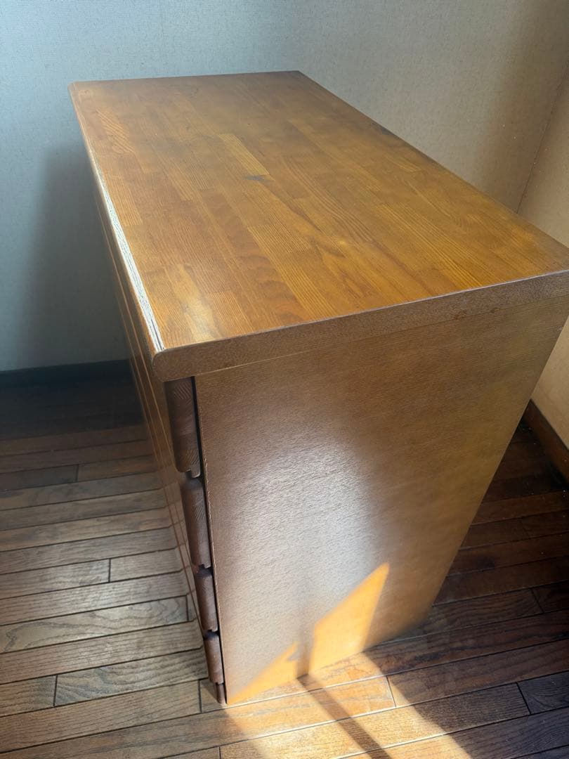 maaki　高級家具洋服箪笥収納家具5段引出付木製西濃運輸最寄の営業所どめ