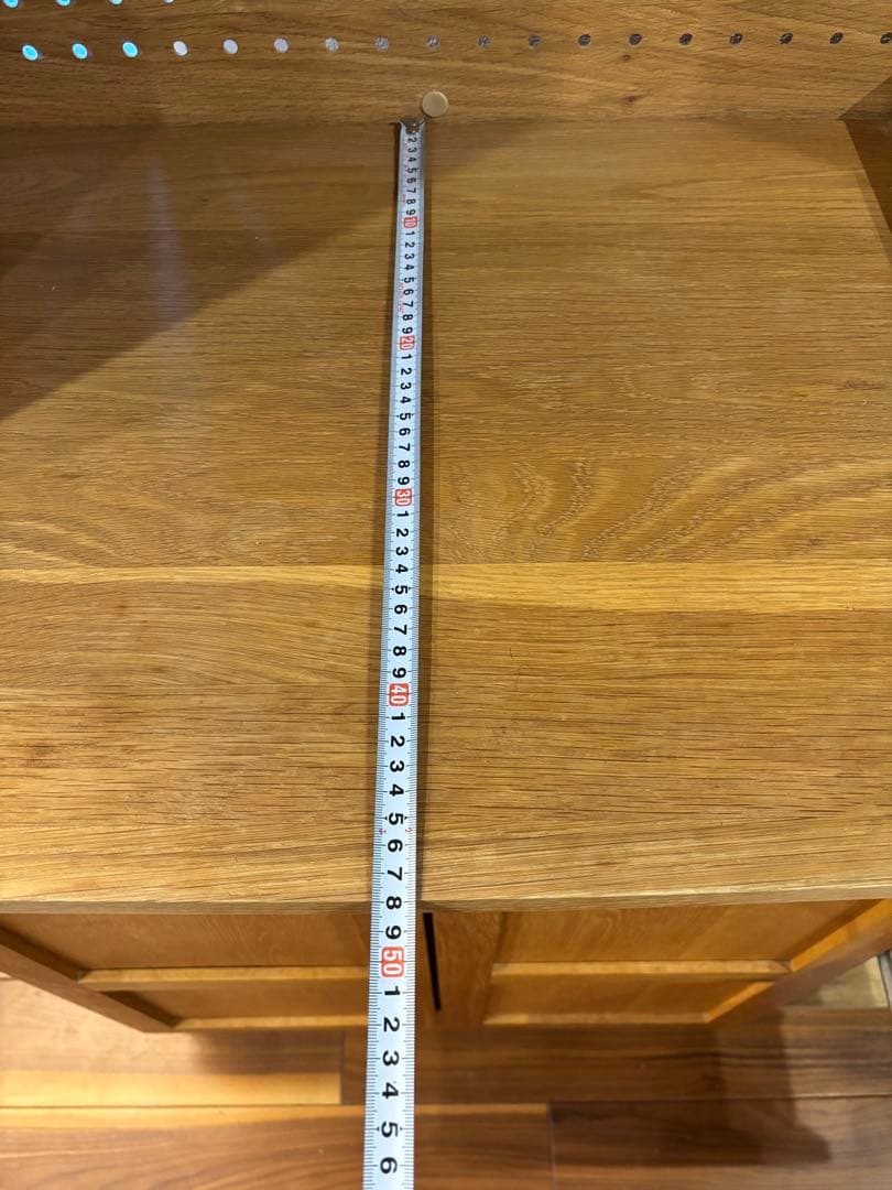 美品　食器棚　ホワイトオーク