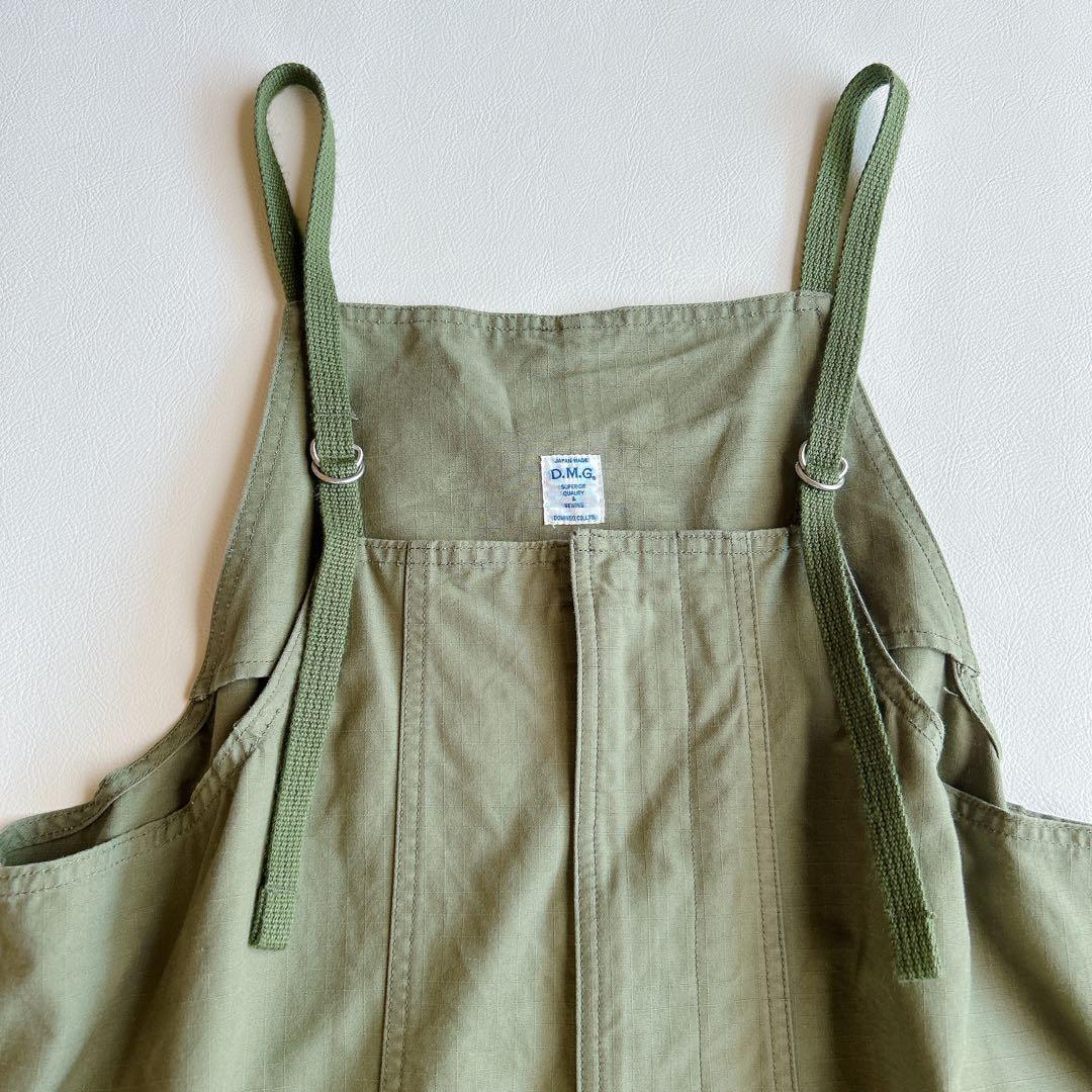 D.M.G ⿻ ファティーグリップ ミリタリー サロペットスカート カジュアル