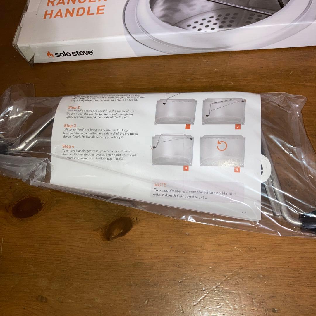 未使用SOLO STOVE RANGER KIT 2.0 、ハブ、ハンドルセット