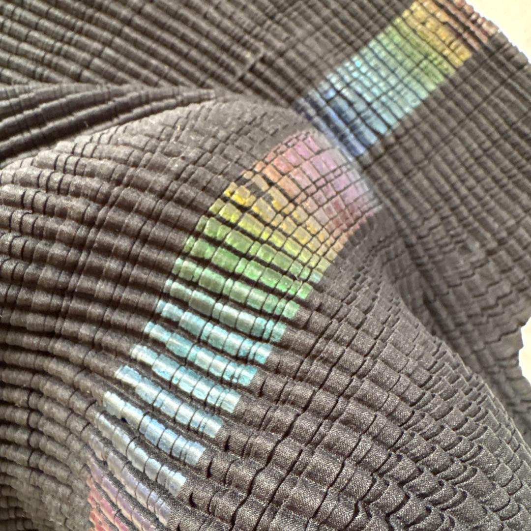 ￼ プリーツプリーズ（ISSEY MIYAKE ）中央ラインのプリーツトップス