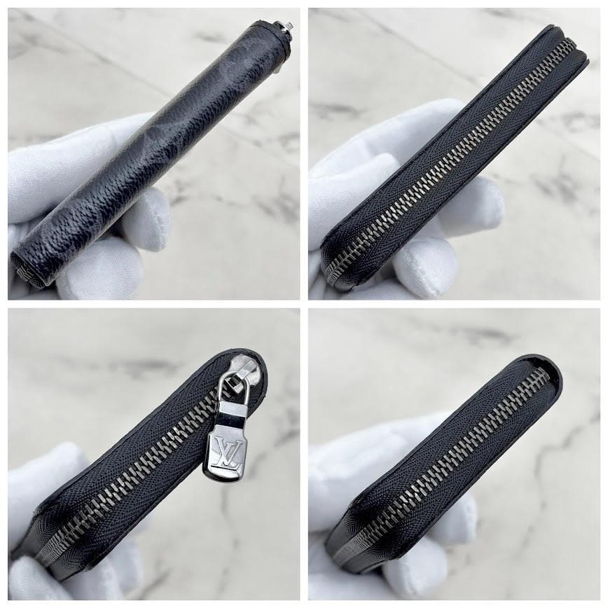 【極美品】ルイヴィトン　ジッピーパース　エクリプス