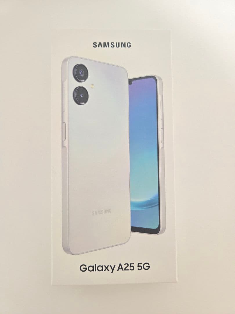 【新品未使用・未開封】GalaxyA25 5G light blue