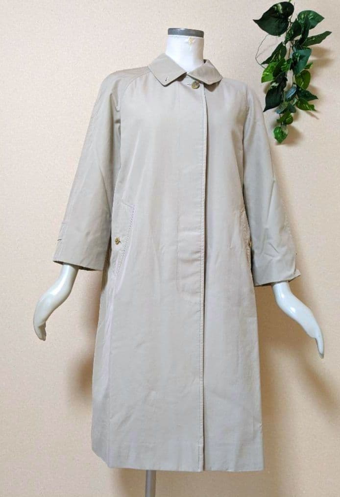 バーバリー　Burberrys　ステンカラー　コート　ヴィンテージ　ベージュ