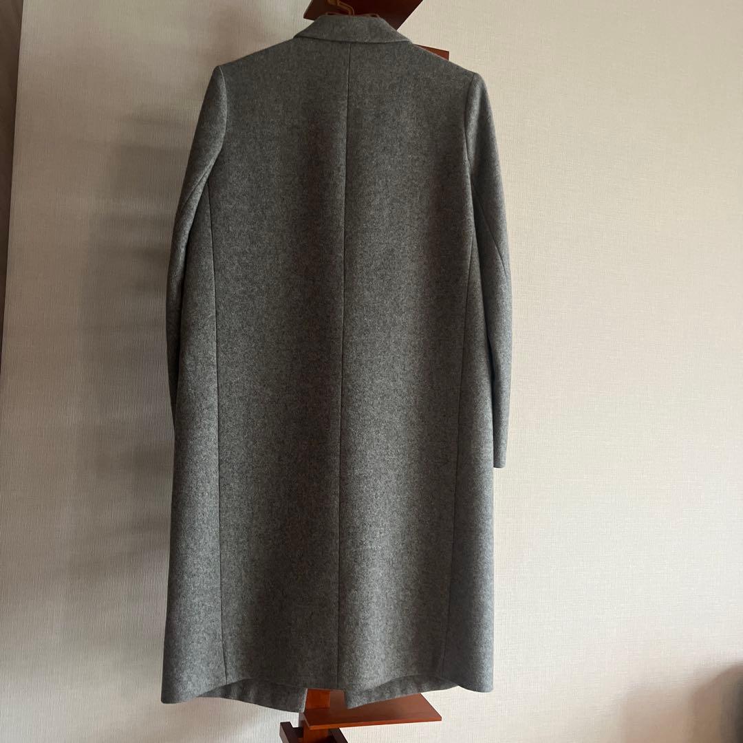 Theory グレー チェスターコート P