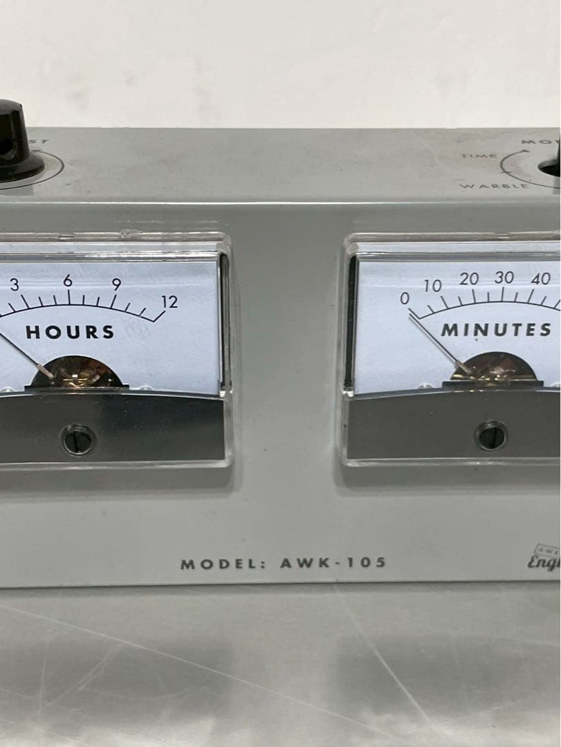 Awkward Engineer AWK-105 アナログメーター 時計 希少