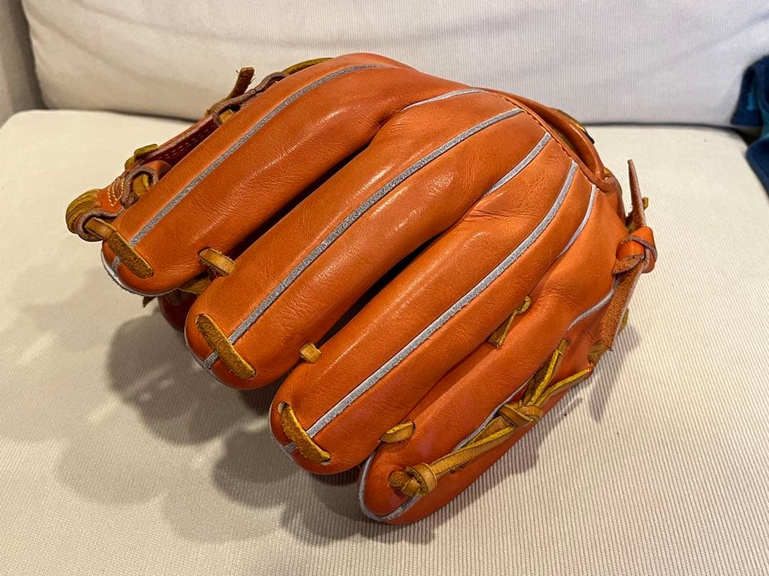 e*3様 【美品】ミズノプロ 内野手 硬式グラブ 限定皮革 テネイシャスプロエリ