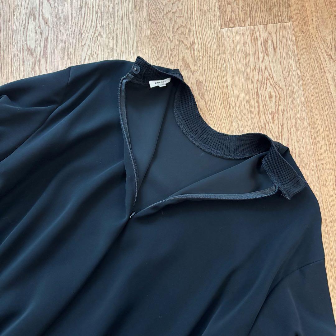 ENFOLD 黒　ロングワンピース　サイズ36