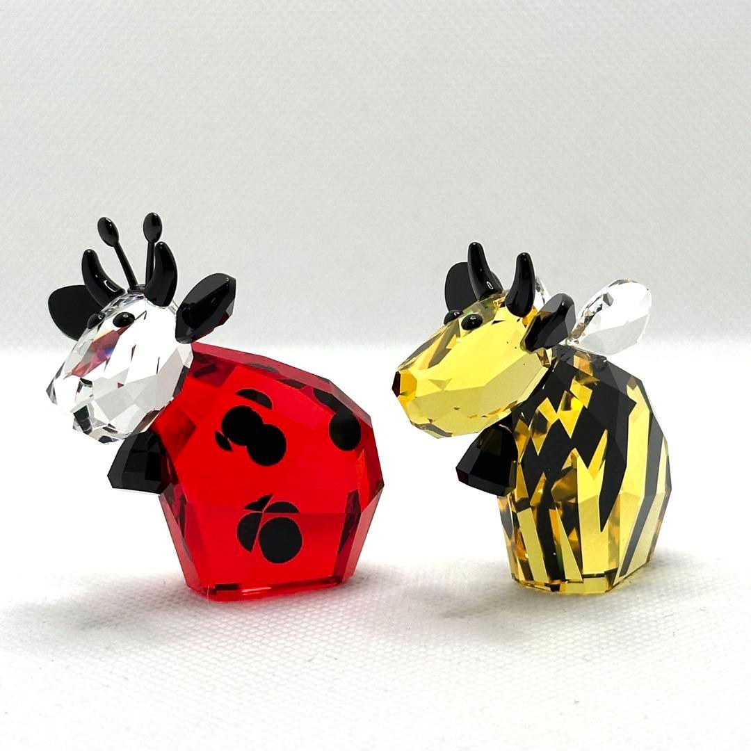 ★スワロフスキー★ハチ＆テントウムシモー　2016年度限定生産品　美品