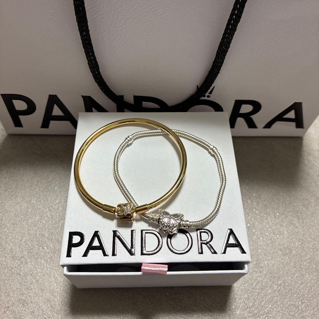 PANDORA バングルセット