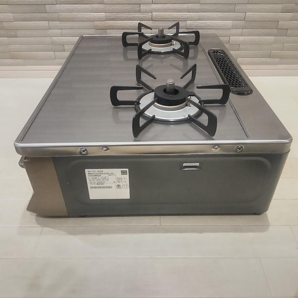 ★ココットプレート付★ リンナイ ガスコンロ ラクシエプライム 都市ガス ほぼ新
