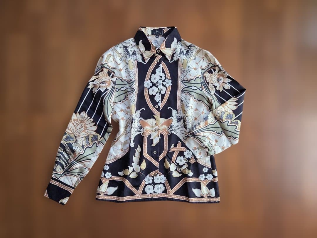 ETRO シルクシャツ サイズ42