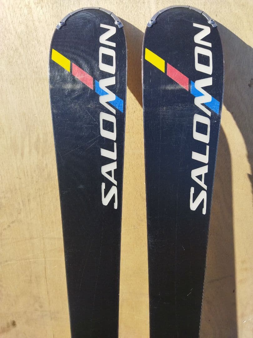 SALOMONサロモン スキー板 powerline 24 ビンディング付き