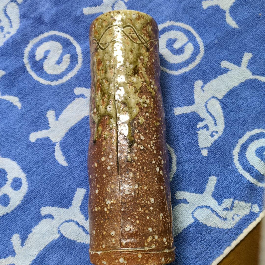 ✩花瓶、陶器、釉薬、 作家物