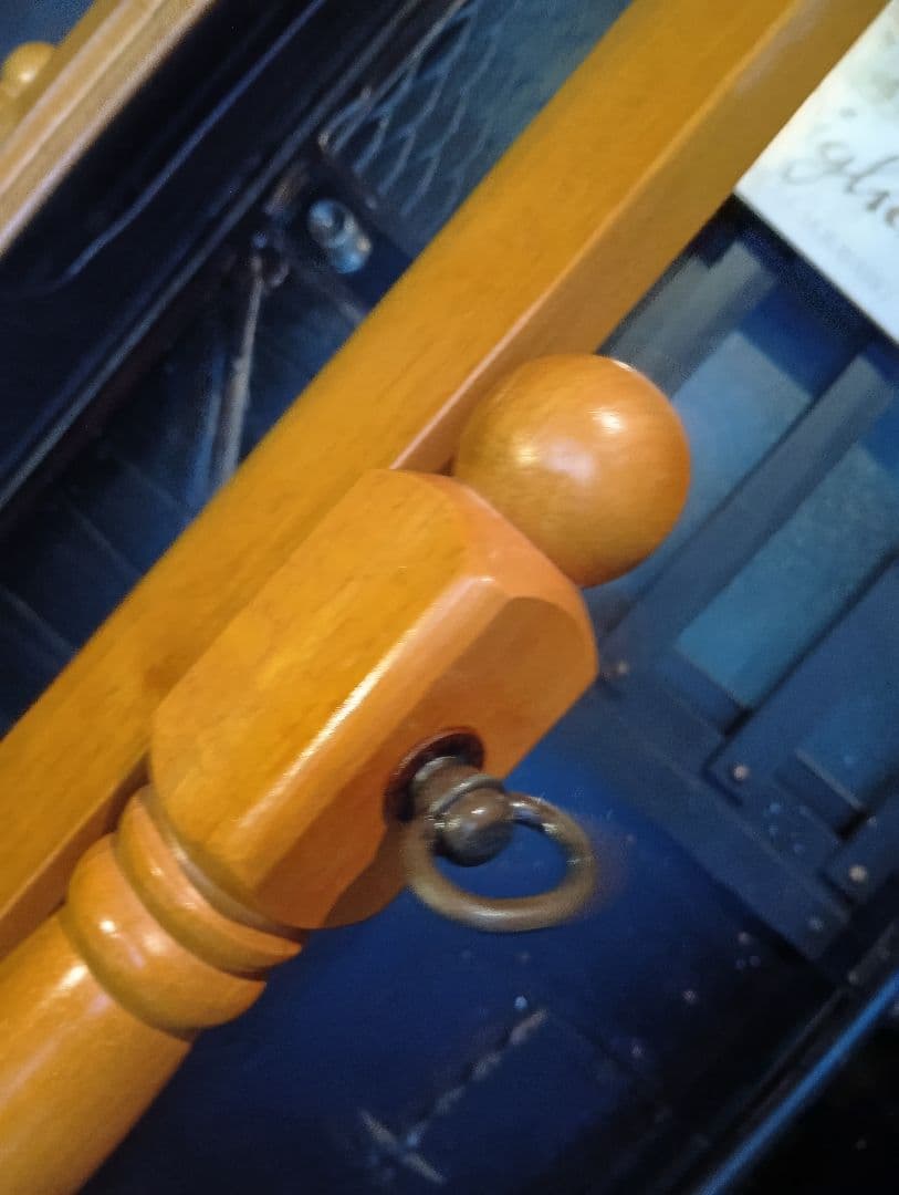 オーバル　コロニアル　スタンド　ミラー　ナチュラル　無垢材　姿見　全身鏡