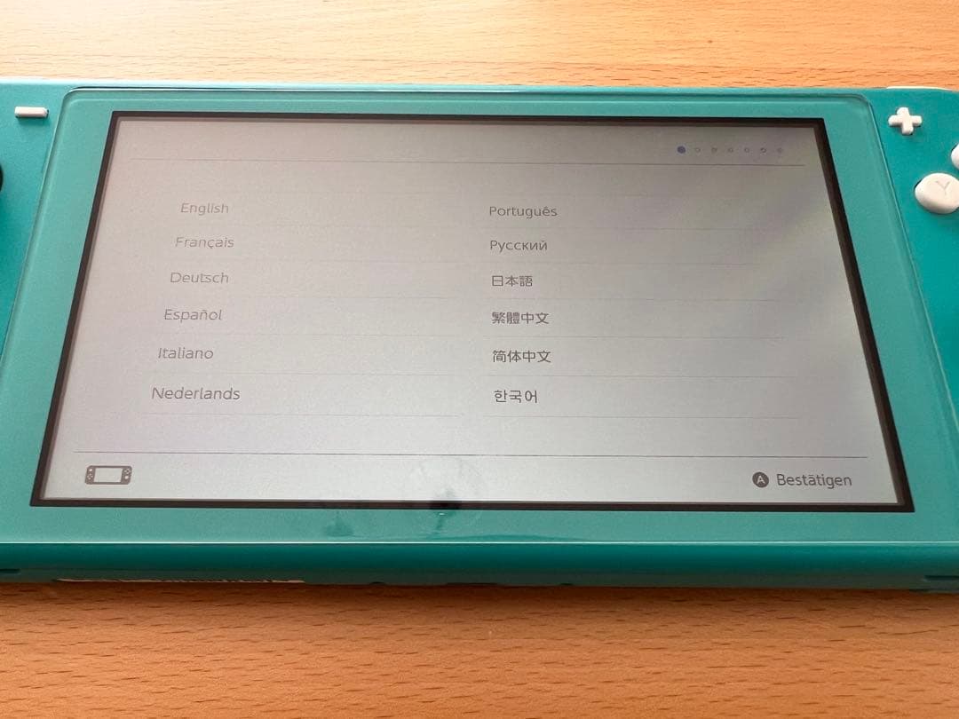 Nintendo switch lite ターコイズブルー