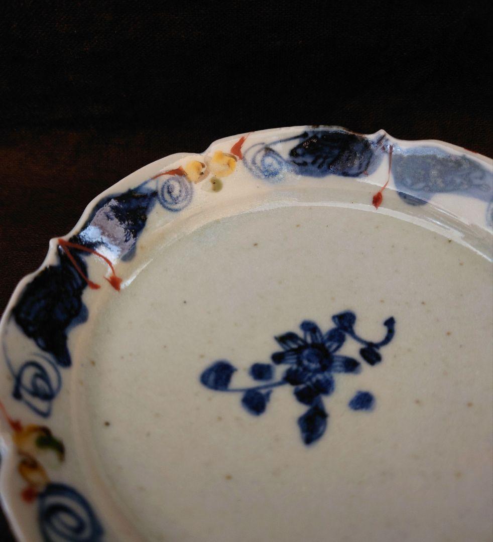 岡晋吾 天平窯 輪花皿