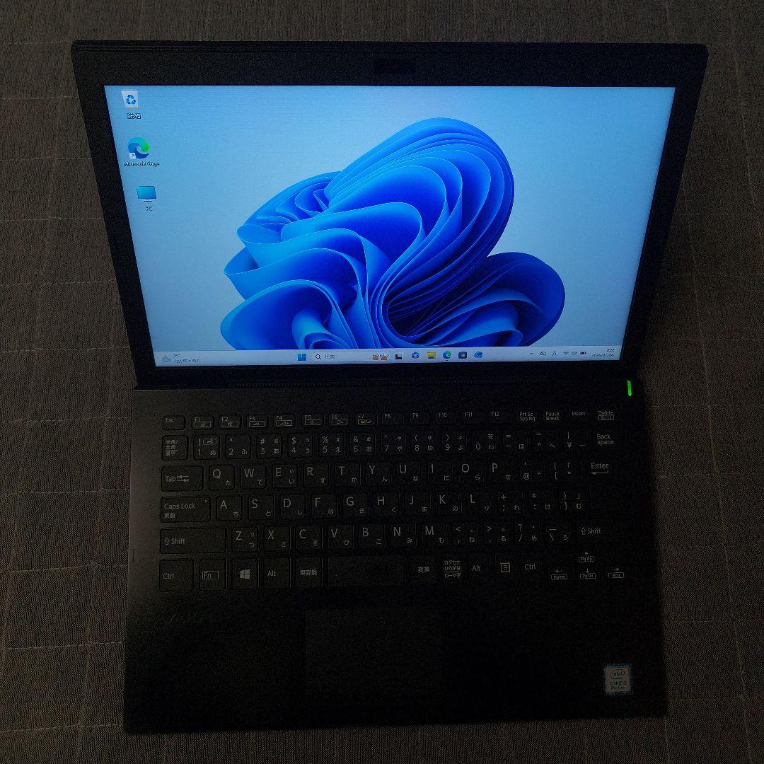 日本製 高級感 良好 VAIO 超軽量 8世代i5 16GB 256GB