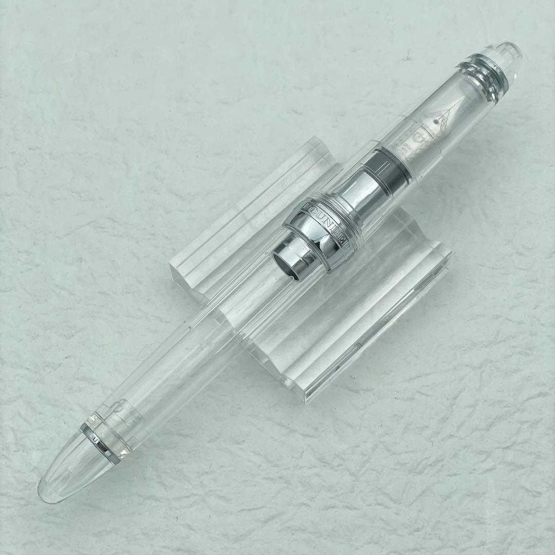 SAILOR セーラー万年筆 プロフィット 銀 デモンストレーター 21K 太字