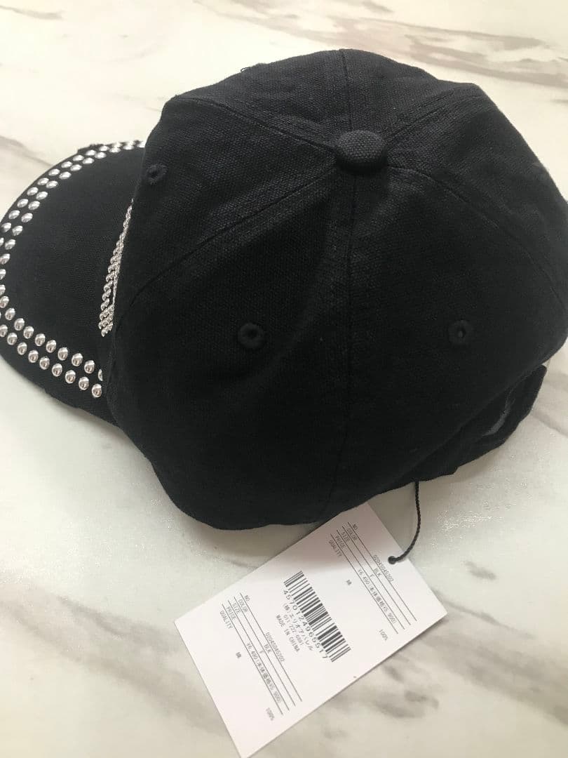 未使用 BEEDEN BD STUDS DAMAGE CAP BLACK 01
