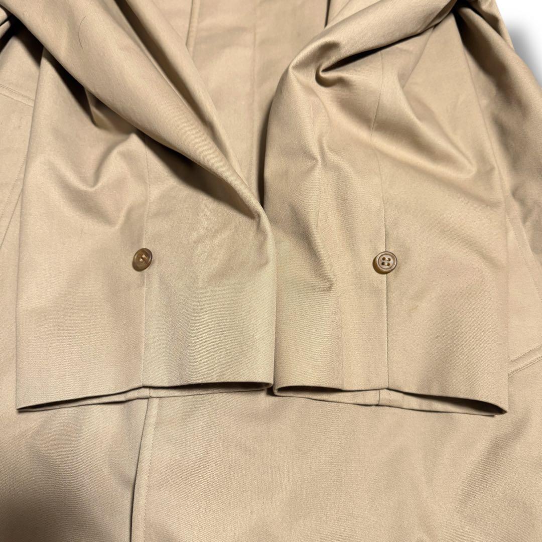 Burberry バーバリー ベージュ ステンカラーコート ノバチェック L相当