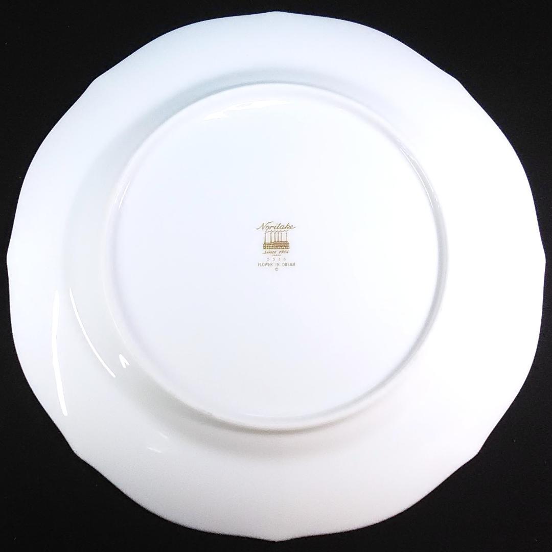 ノリタケ ダイヤモンドコレクション フラワーインドリーム ディナー皿 3枚