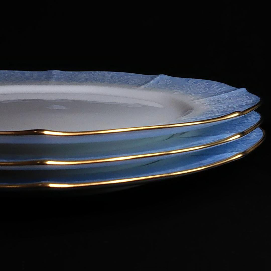 ノリタケ ダイヤモンドコレクション フラワーインドリーム ディナー皿 3枚