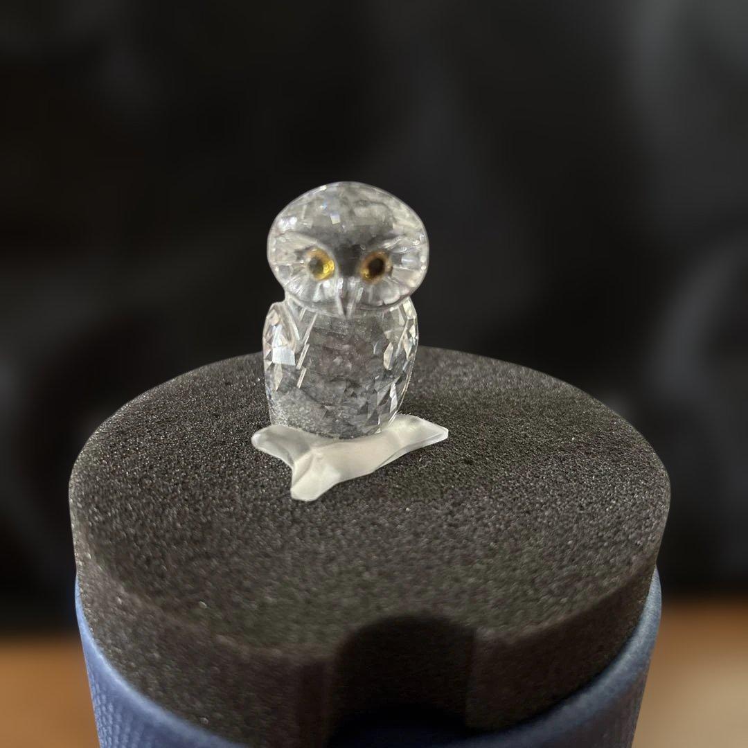 Swarovski フクロウの置物