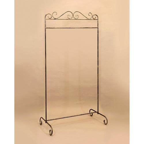 アイアン ハンガーラック/380 おしゃれ 店舗用 什器 スリム アンティーク