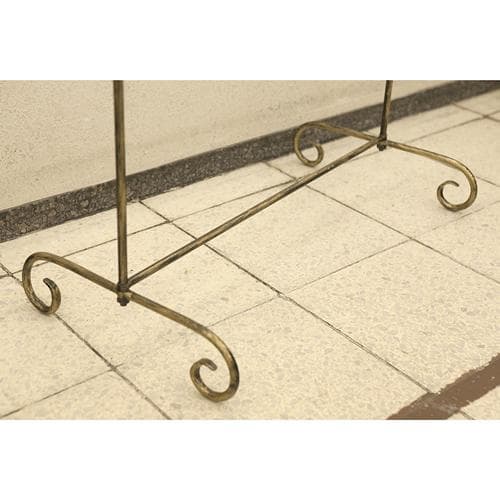 アイアン ハンガーラック/380 おしゃれ 店舗用 什器 スリム アンティーク