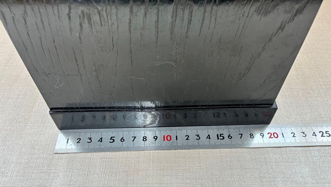 津軽塗 三段小引き出し 古道具 漆塗り 和モダン収納